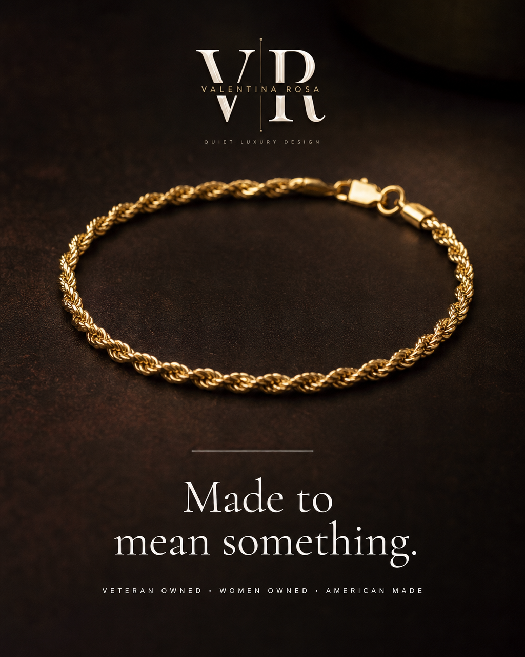 14K Yellow Gold Silk Rope Chain Bracelet (3.70mm)