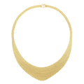 Cleopatra Gratuated Necklace in 14K Yellow Gold
